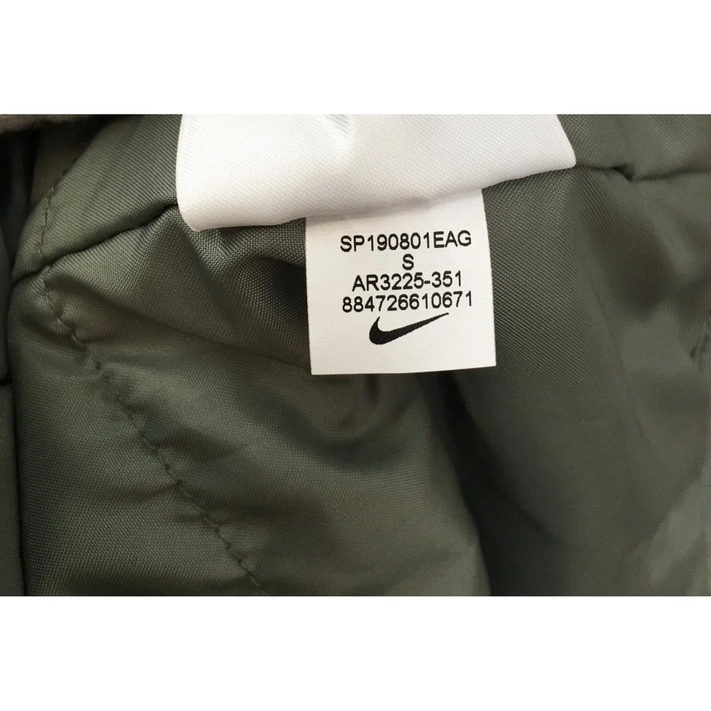 Nike NSW Air Swoosh Insulated Jacket AR3225 351‎ Green Men's Size S